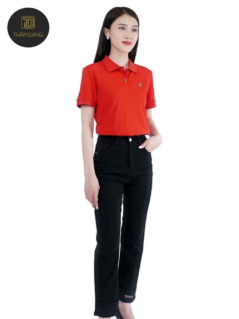 Phối quần baggy với áo polo